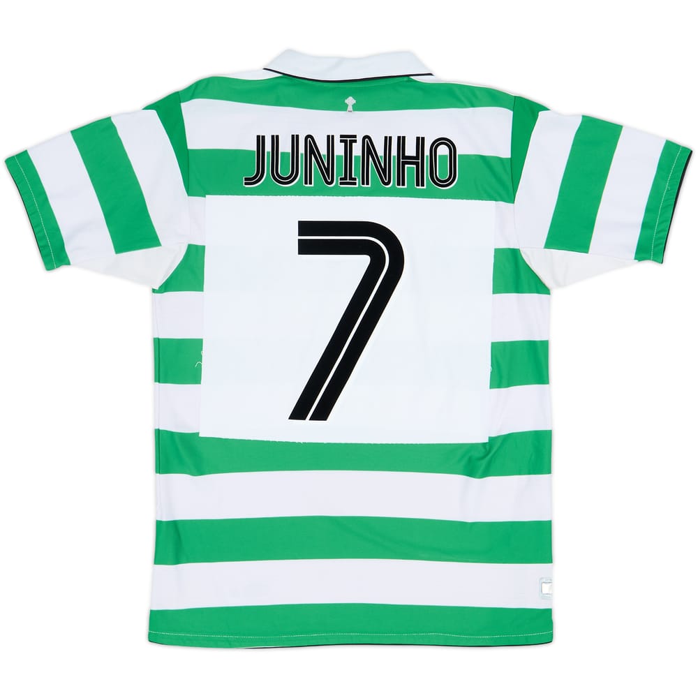 2004-05 Celtic Home Shirt Juninho #7 - 7/10 - (S)