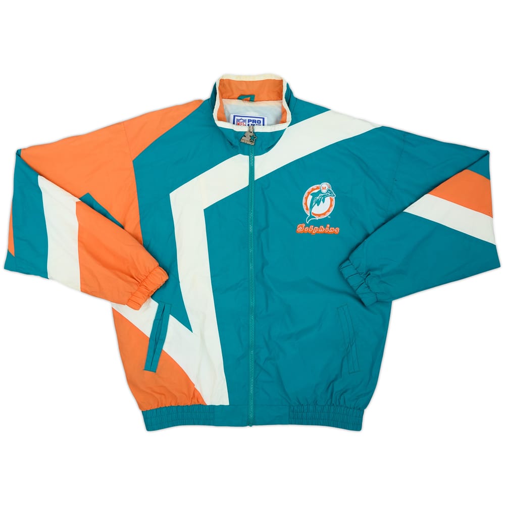 1990s Miami Dolphins Starter Full-Zip Windbreaker Jacket - 8/10 - (M)