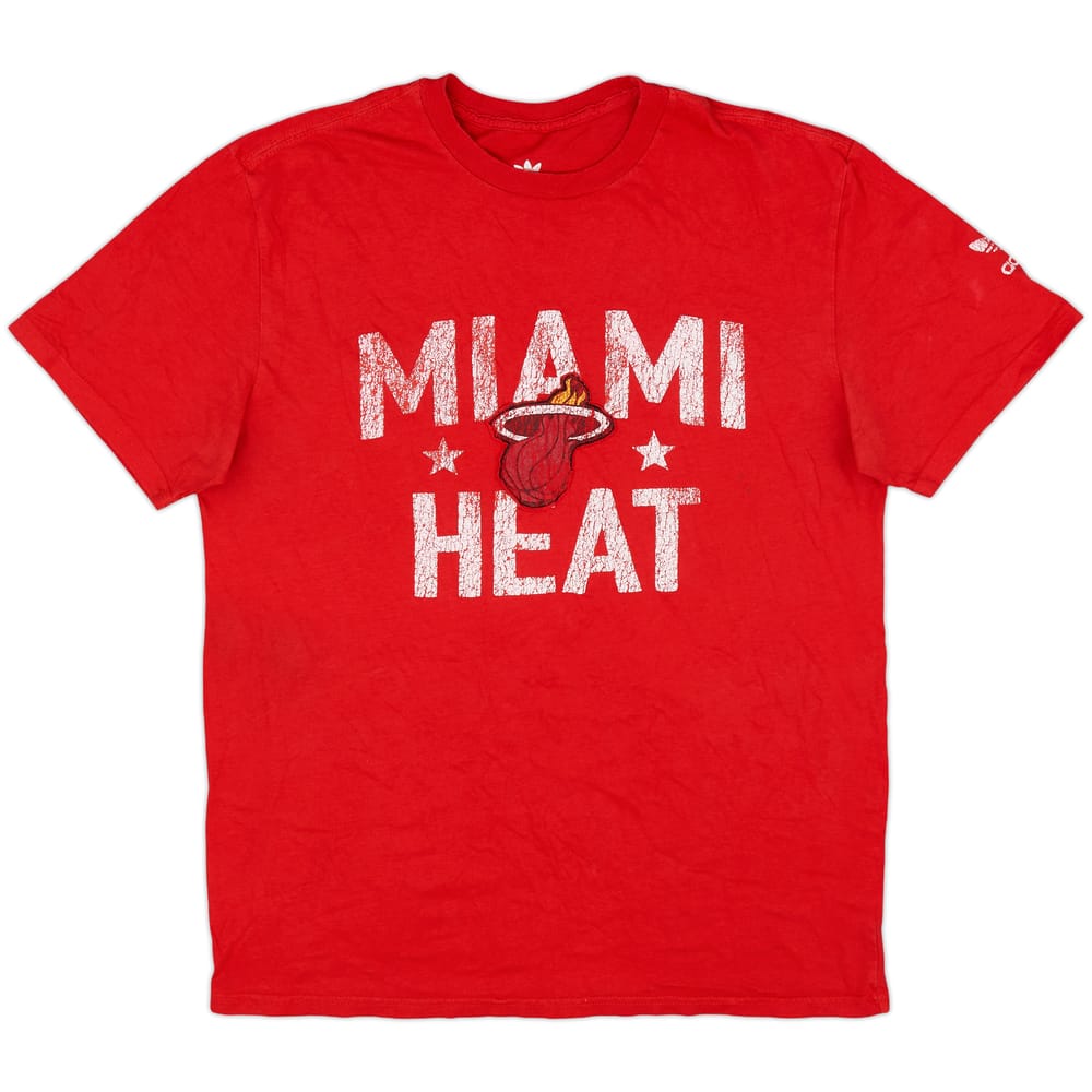 2009-10 Miami Heat adidas Tee - 7/10 - (M)