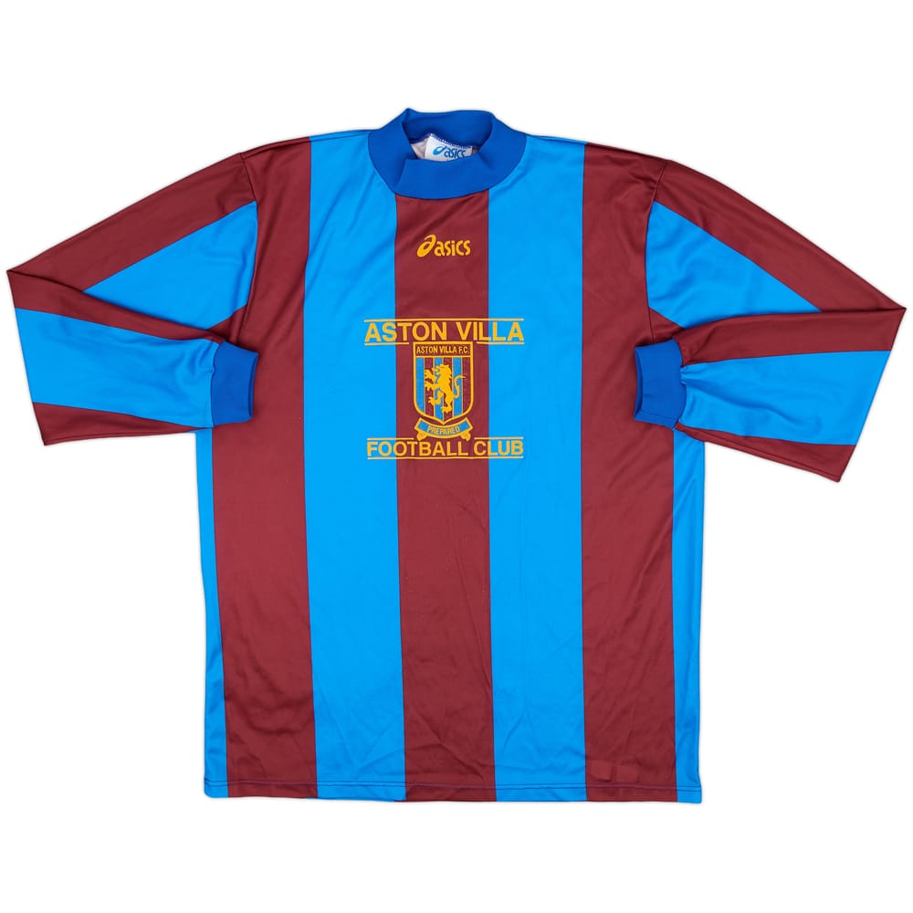 1993-95 Aston Villa Asics Training L/S Shirt - 8/10 - (L)