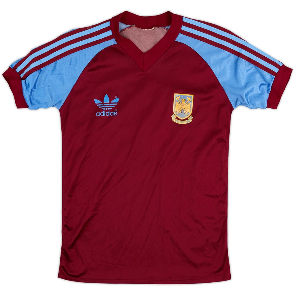 1980-83 West Ham Home Shirt - 7/10 - (Y)
