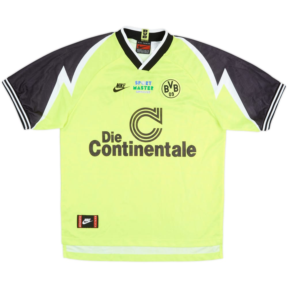 1995-96 Borussia Dortmund Home Shirt - 8/10 - (L)