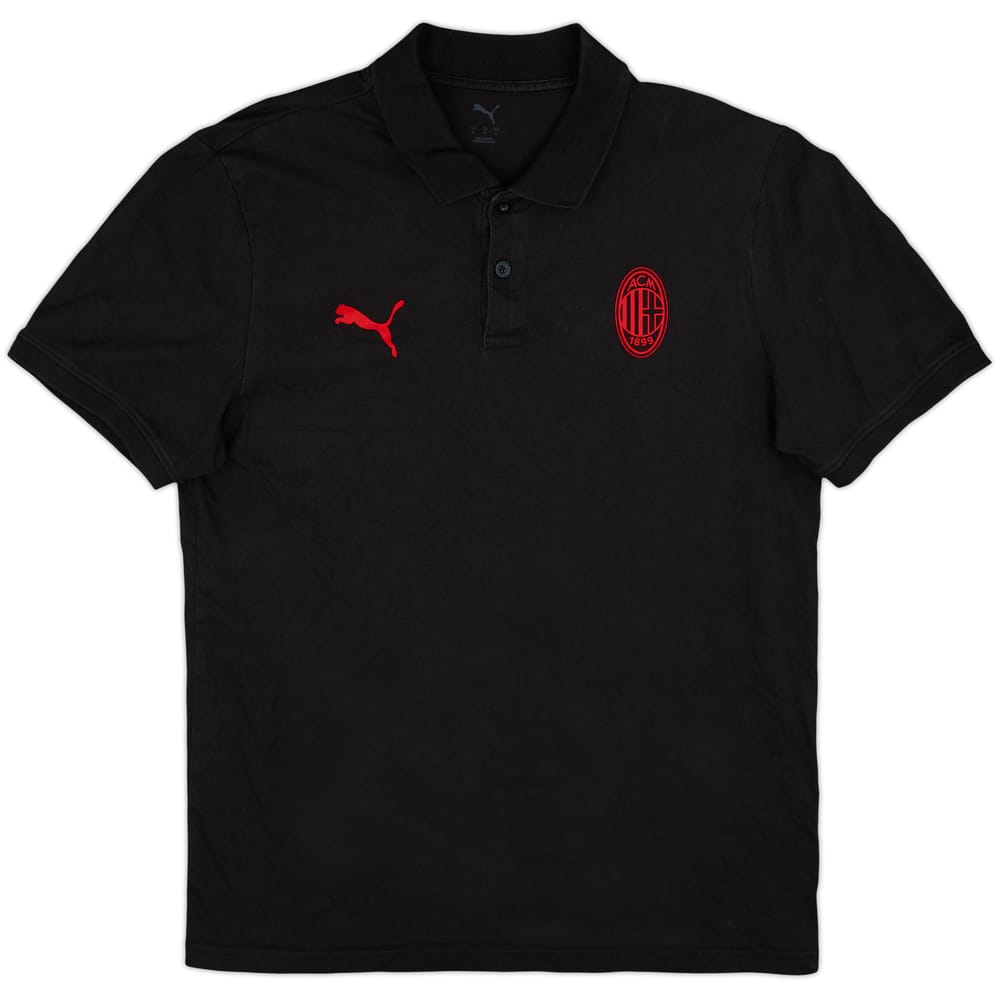 2025-26 AC Milan Puma Polo Shirt - 8/10 - (L)