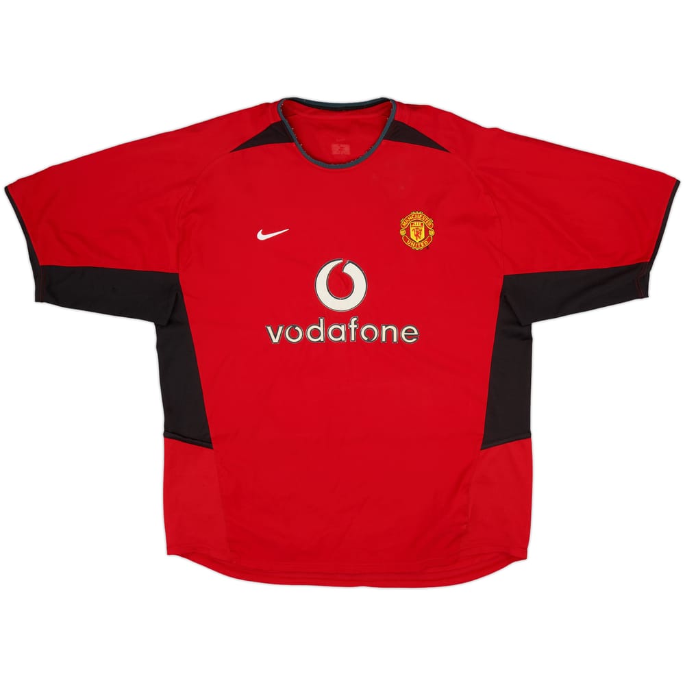 2002-04 Manchester United Home Shirt - 5/10 - (XL)