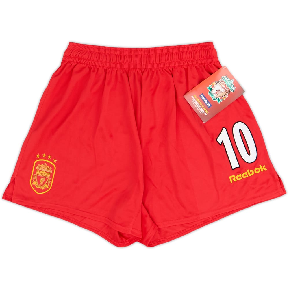 2001-03 Liverpool European Home Shorts #10 (Owen) (M)