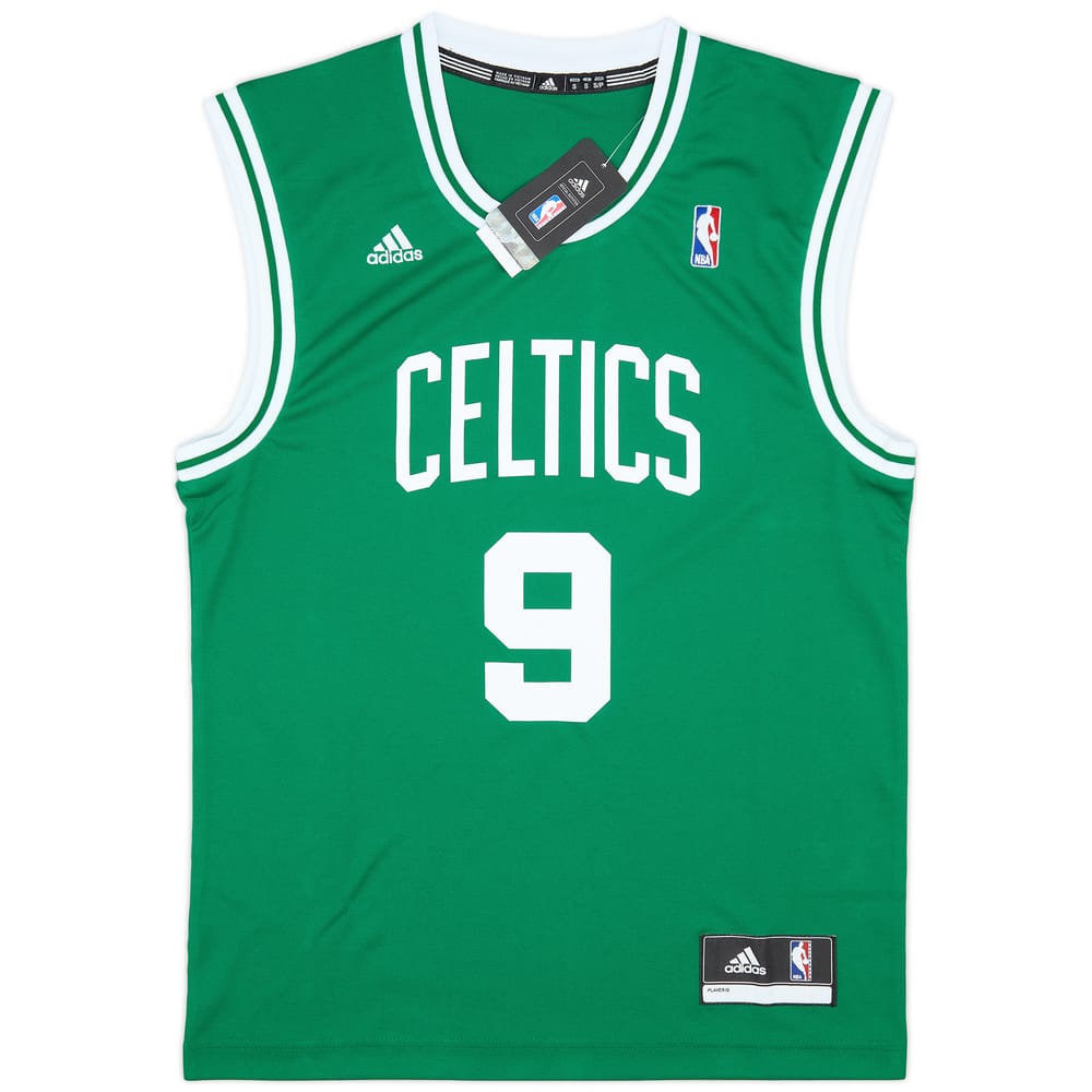 2010-14 Boston Celtics Rondo #9 adidas Away Jersey (S)