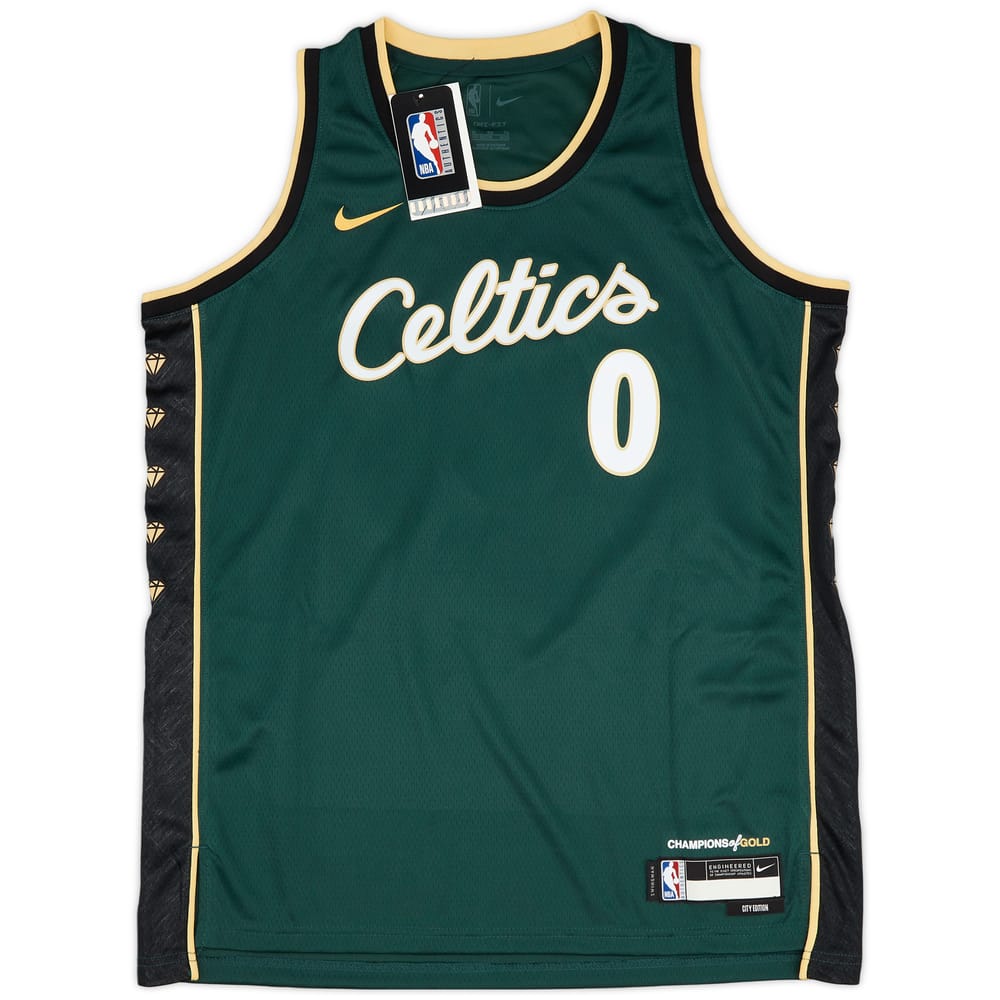 2022-23 Boston Celtics Tatum #0 Nike Swingman Alternate Jersey (M.Kids)