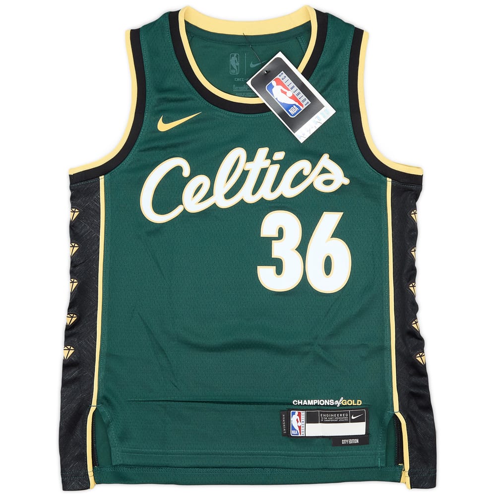 2022-23 Boston Celtics Smart #36 Nike Swingman Alternate Jersey (S.Kids)