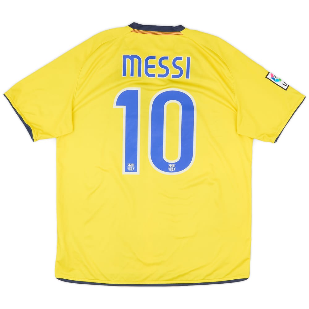 2008-10 Barcelona Away Shirt Messi #10 - 6/10 - (L)