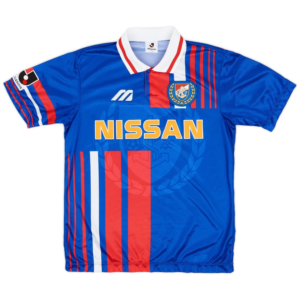 1995-97 Yokohama Marinos Home Shirt - 5/10 - (L)