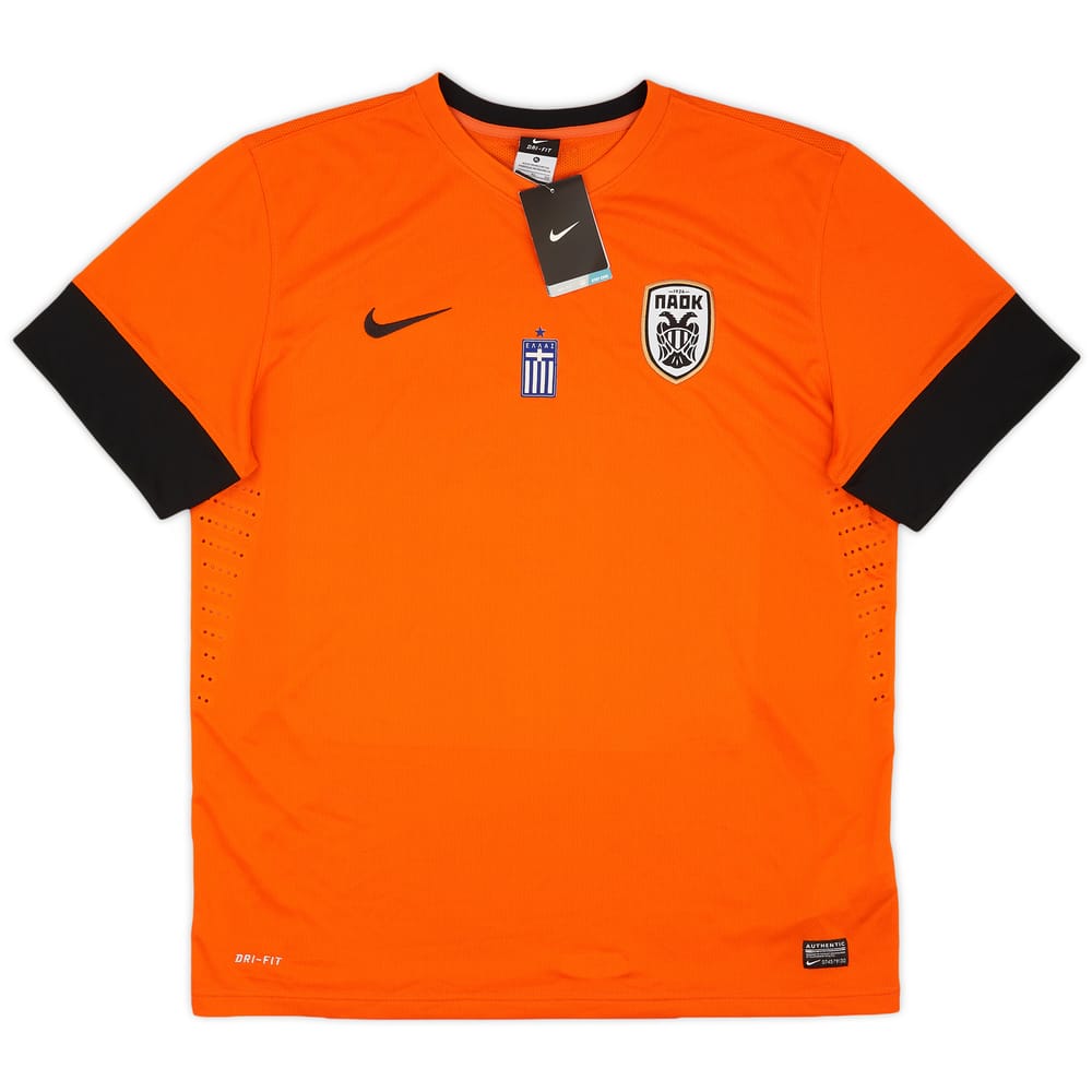 2013-14 PAOK Authentic Third Shirt (XL)