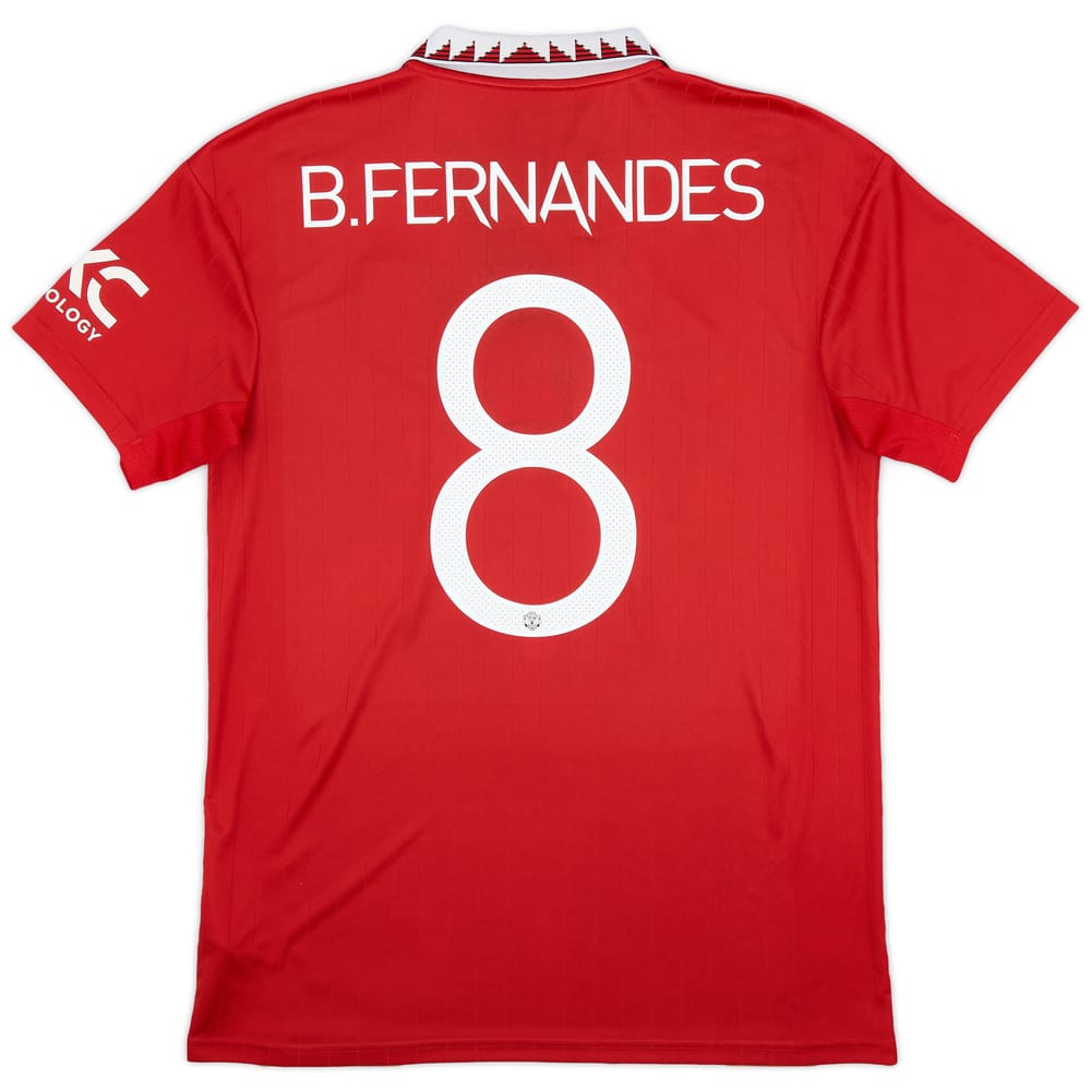 2022-23 Manchester United Home Shirt B.Fernandes #8 - 7/10 - (M)