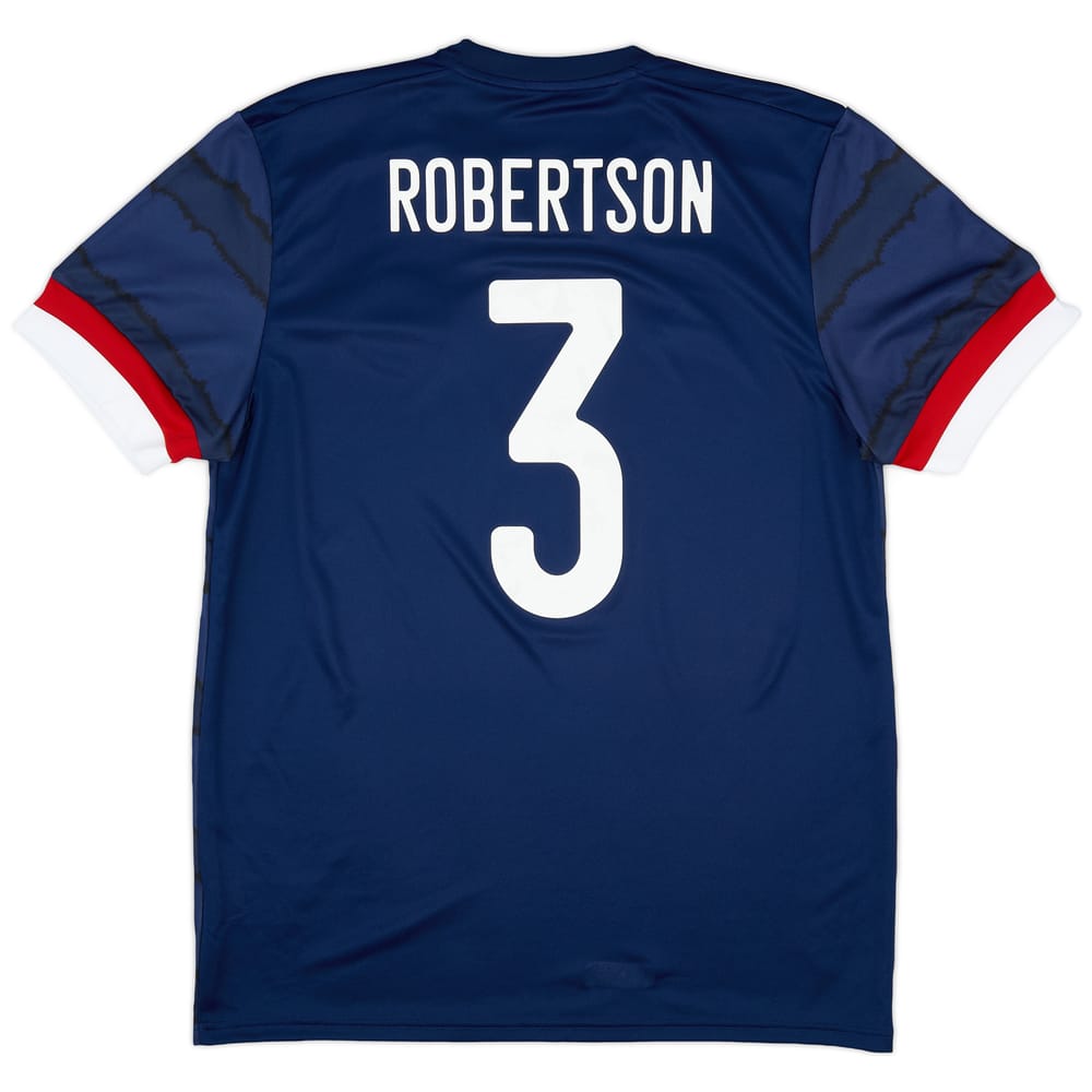 2020-22 Scotland Home Shirt Robertson #3 - 10/10 - (L)