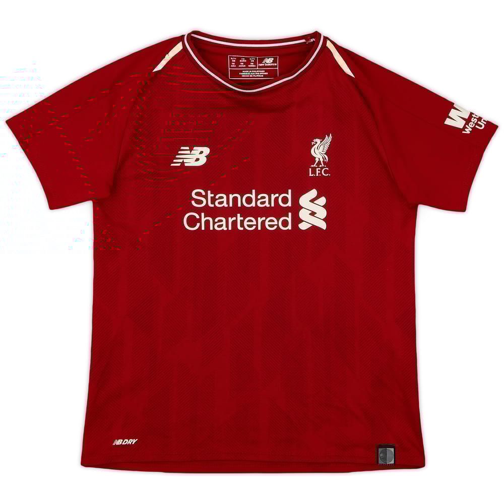 2018-19 Liverpool Home Shirt - 6/10 - (6-7 Years)