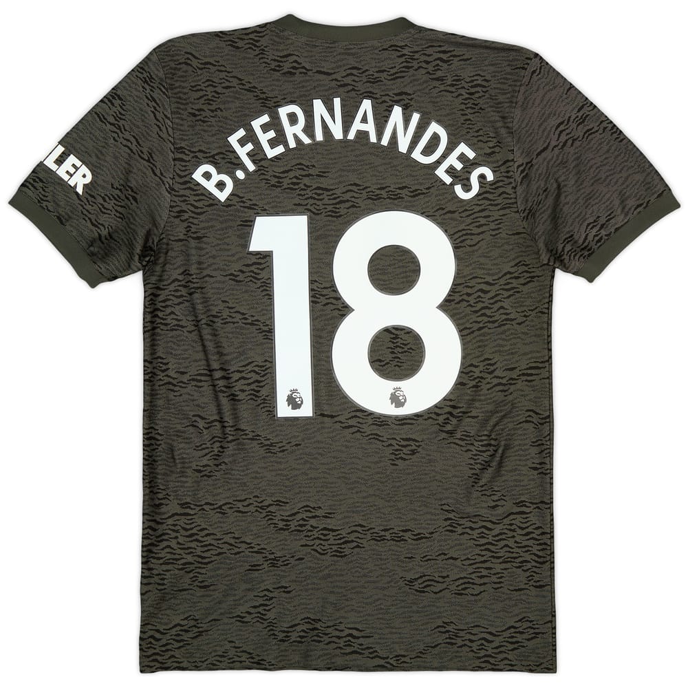 2020-21 Manchester United Away Shirt B.Fernandes #18 - 8/10 - (S)