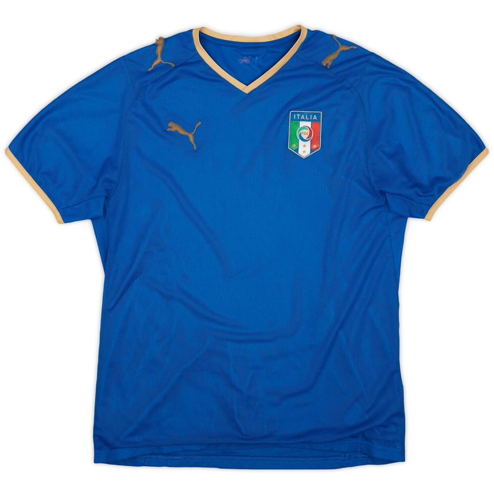 2007-08 Italy Home Shirt - 4/10 - (L)