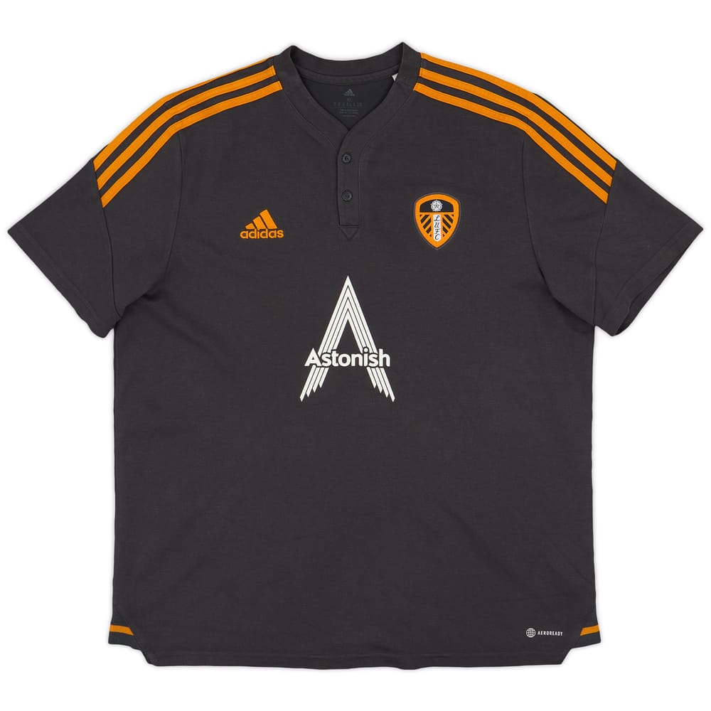 2022-23 Leeds adidas Polo Shirt - 9/10 - (XL)