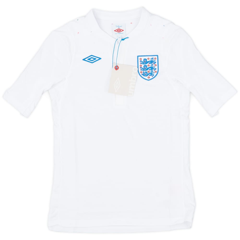 2010-11 England Home Shirt (M.Boys)