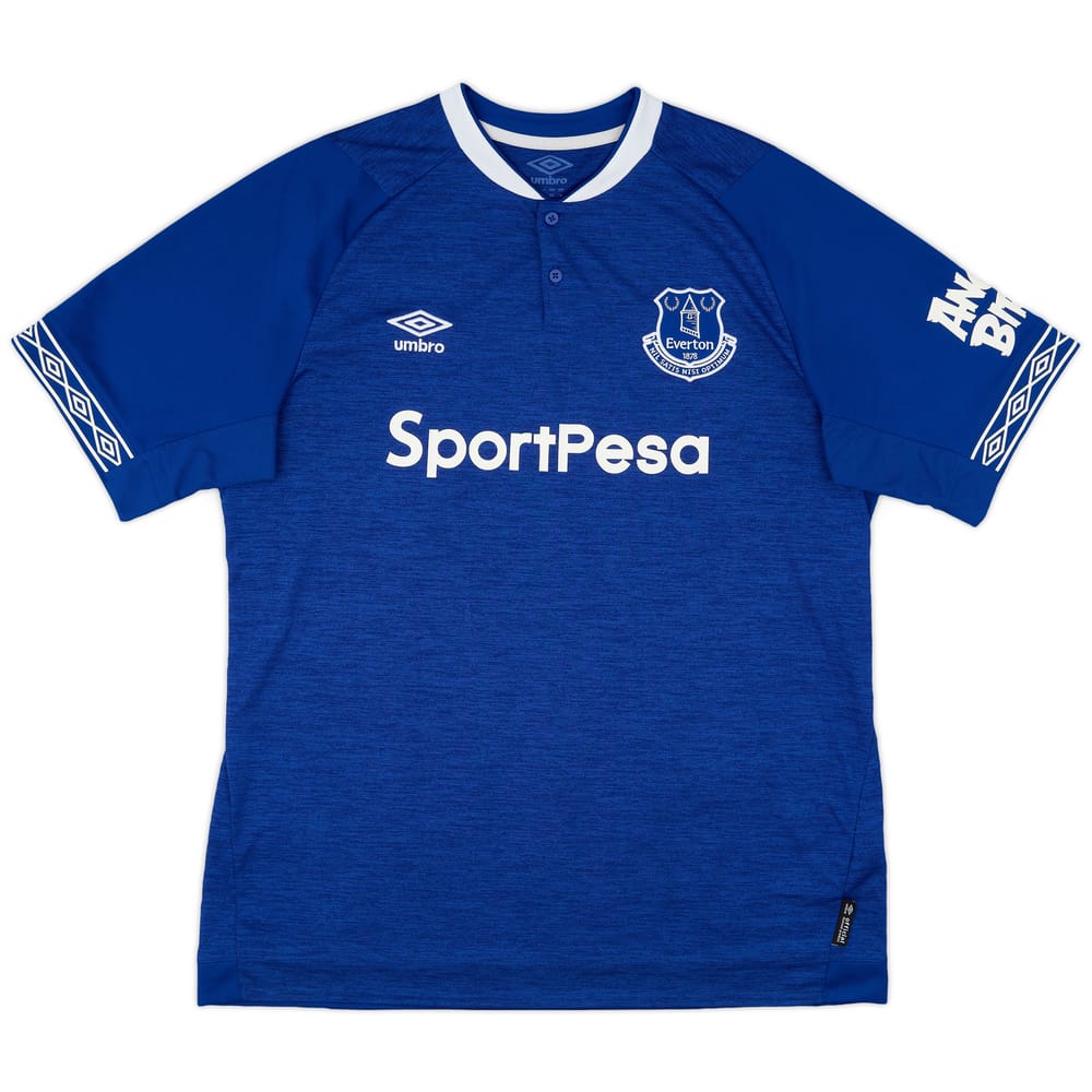 2018-19 Everton Home Shirt - 8/10 - (XL)