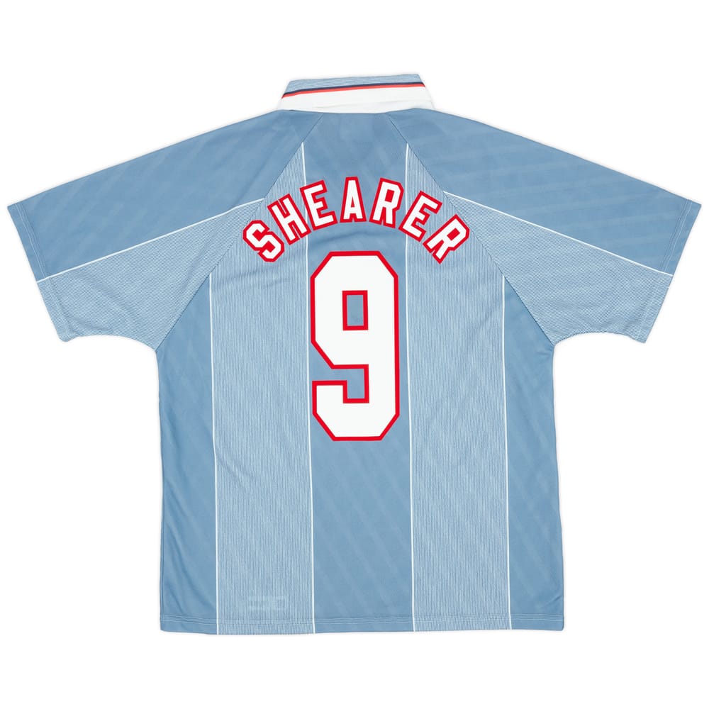 1996-97 England Away Shirt Shearer #9 - 9/10 - (L)