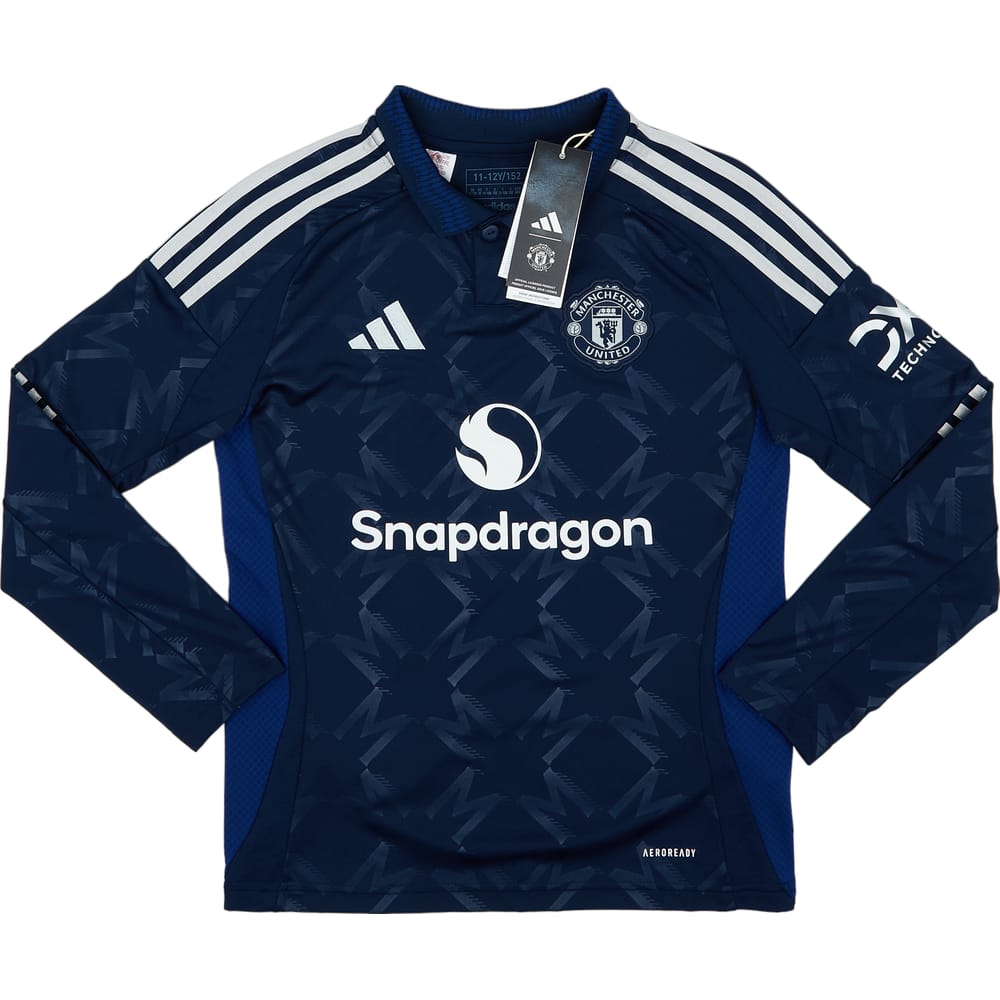 2024-25 Manchester United Away L/S Shirt (KIDS)