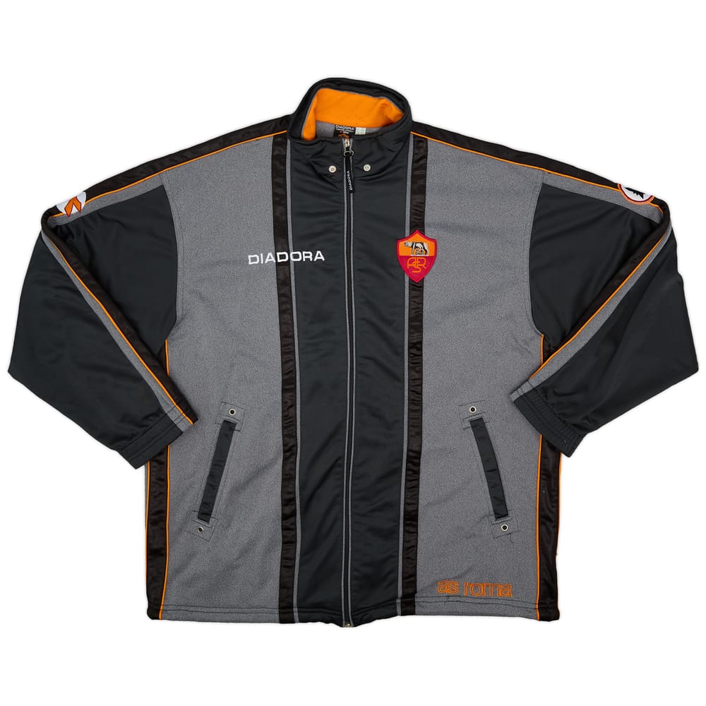 1999-00 Roma Diadora Track Jacket - 9/10 - (L)
