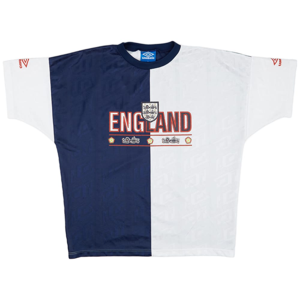 1994-95 England Umbro Training Shirt - 6/10 - (L)