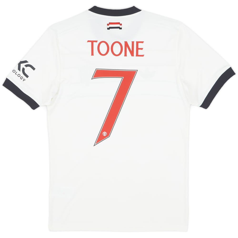 2024-25 Manchester United Women's Third Shirt Toone #7 (Unisex Fit)
