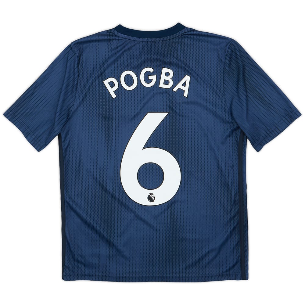 2018-19 Manchester United Third Shirt Pogba #6 - 9/10 - (L.Boys)