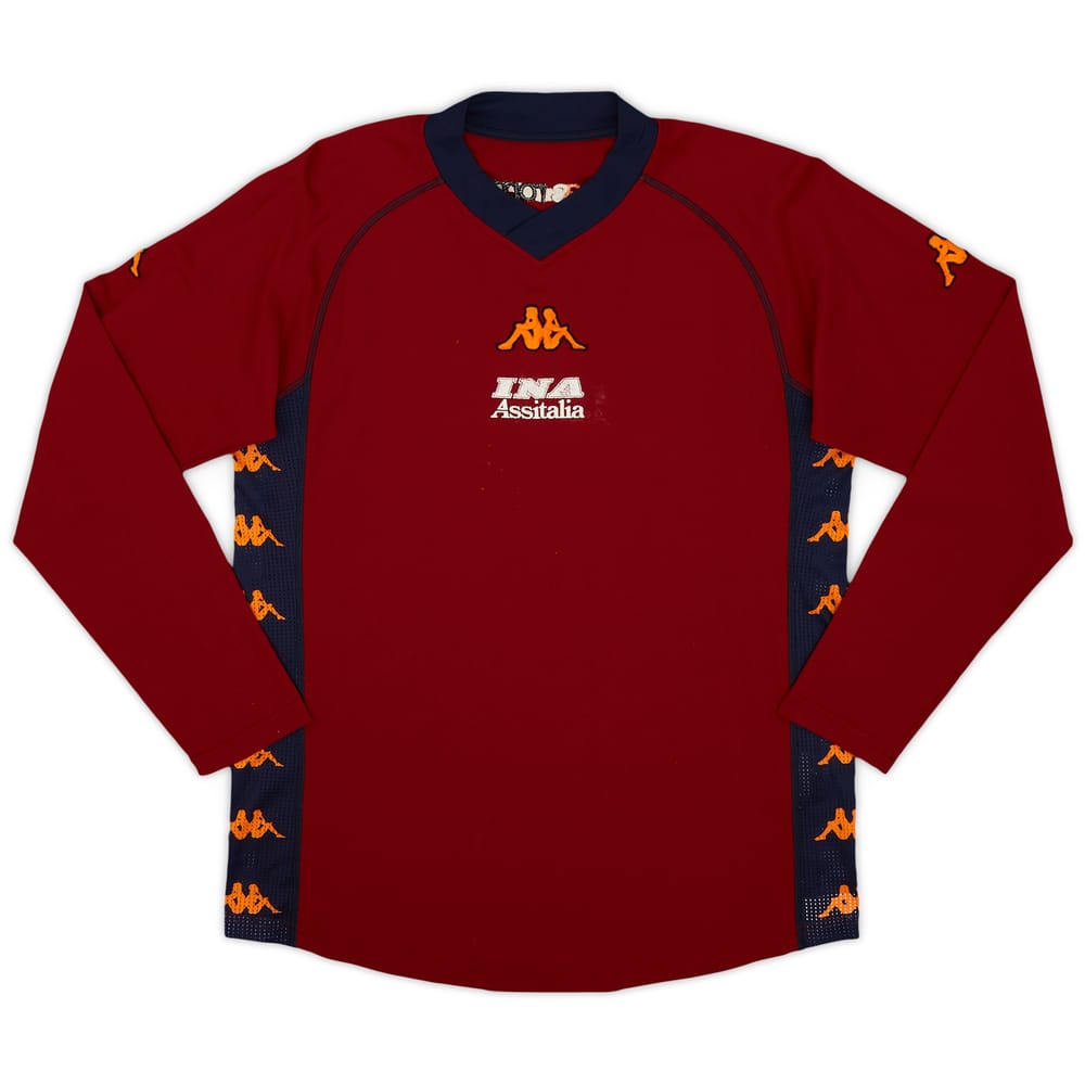 2001-02 Roma Kappa Training L/S Shirt - 5/10 - (S)