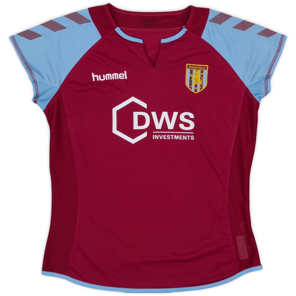 2004-05 Aston Villa Home Shirt - 8/10 - (Women's L)
