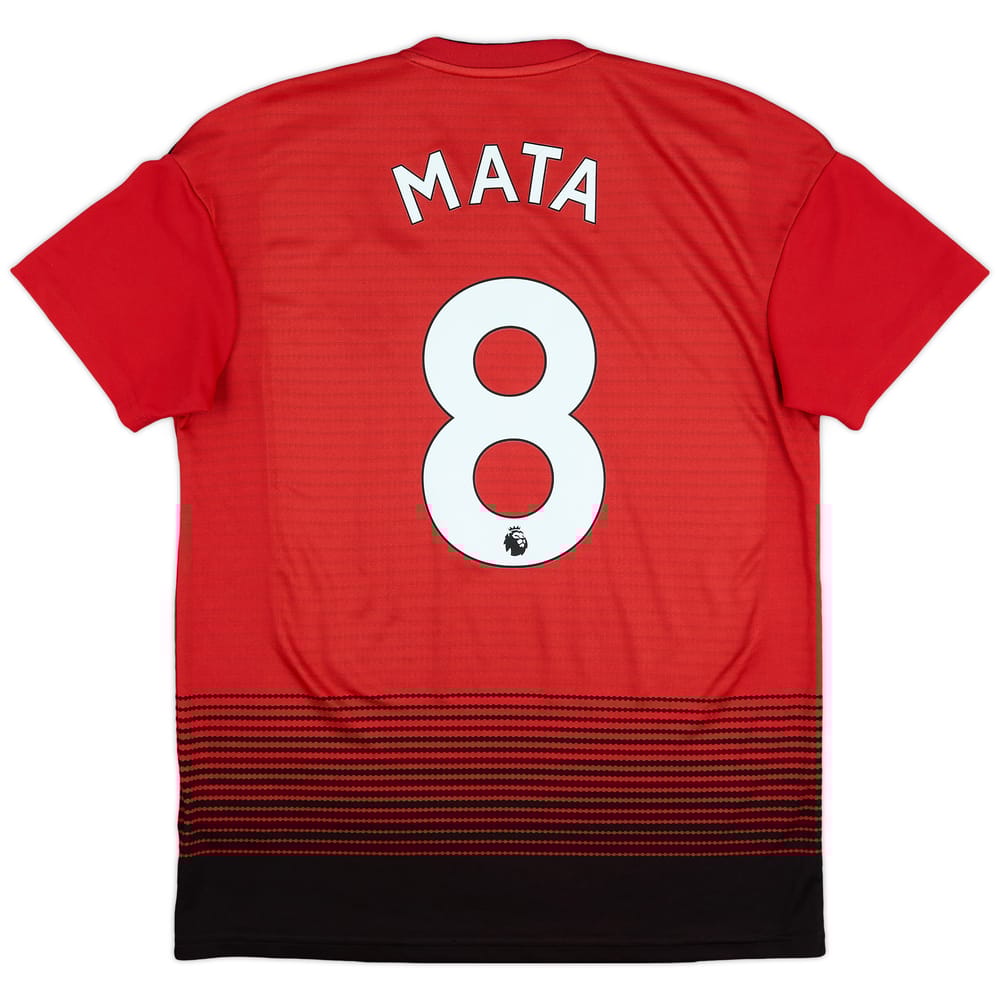 2018-19 Manchester United Home Shirt Mata #8 - 6/10 - (M)