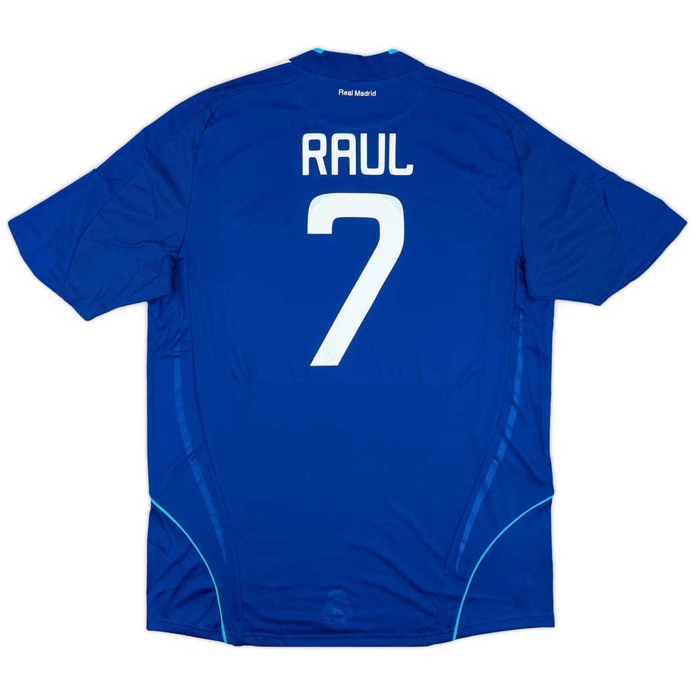 2008-09 Real Madrid Away Shirt Raul #9 (XL)