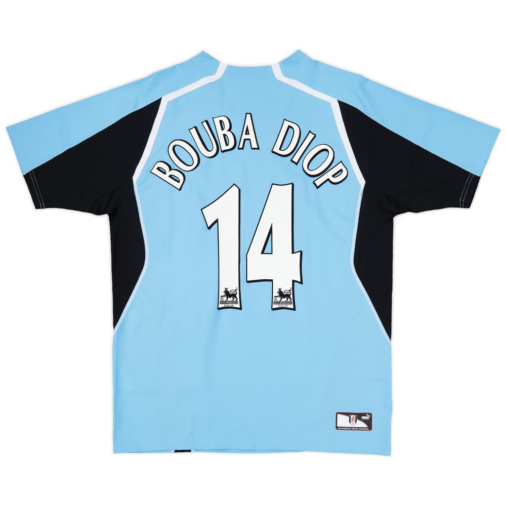 2004-05 Fulham Away Shirt Bouba Diop #14 (L)