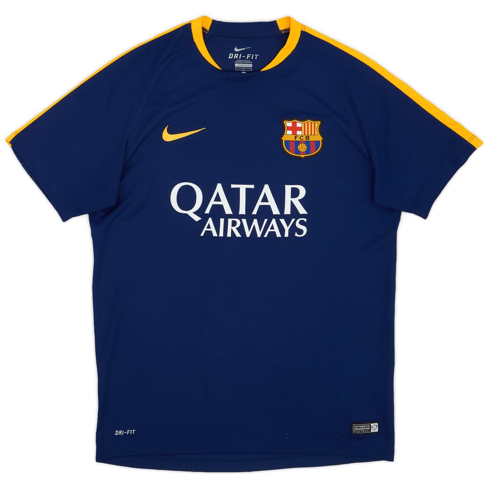 2015-16 Barcelona Nike Training Shirt - 8/10 - (L)