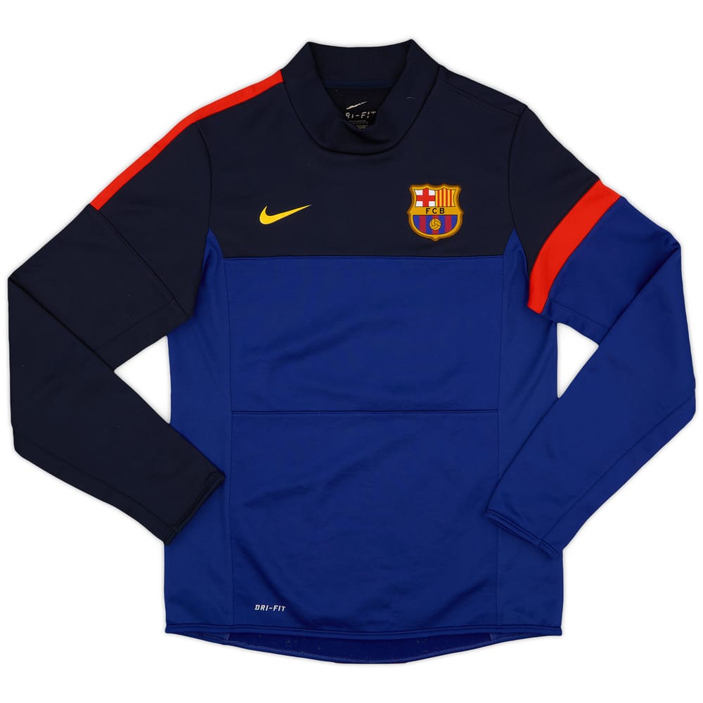 2012-13 Barcelona Nike Sweat Top - 7/10 - (M)