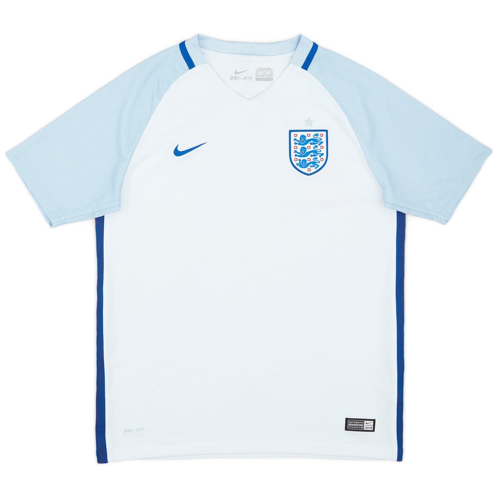 2016-17 England Home Shirt - 6/10 - (XL.Boys)