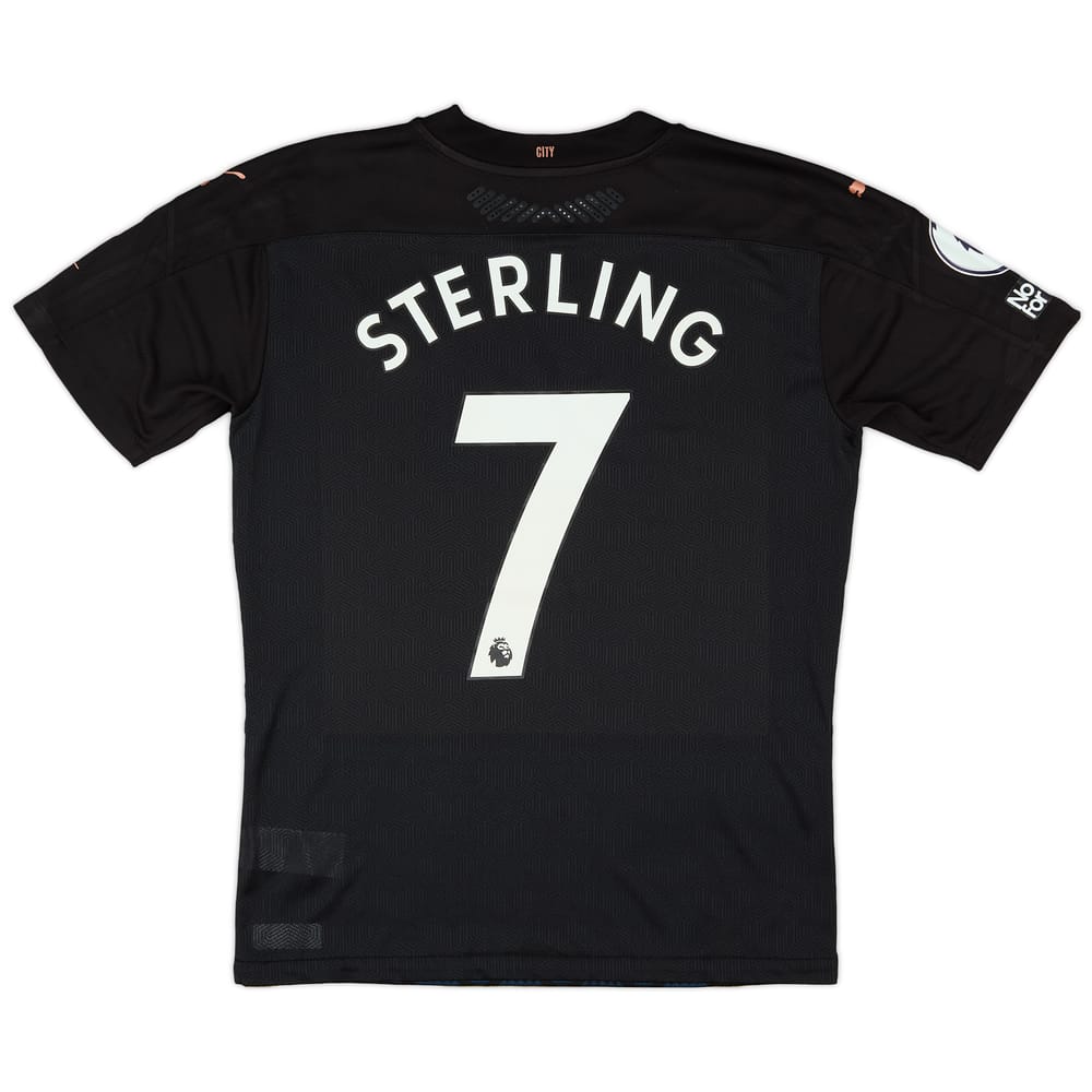 2020-21 Manchester City Match Issue Away Shirt Sterling #7
