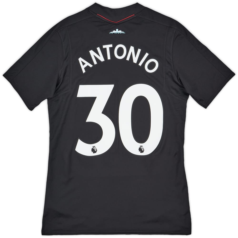 2017-18 West Ham Away Shirt Antonio #30 - 9/10 - (S)