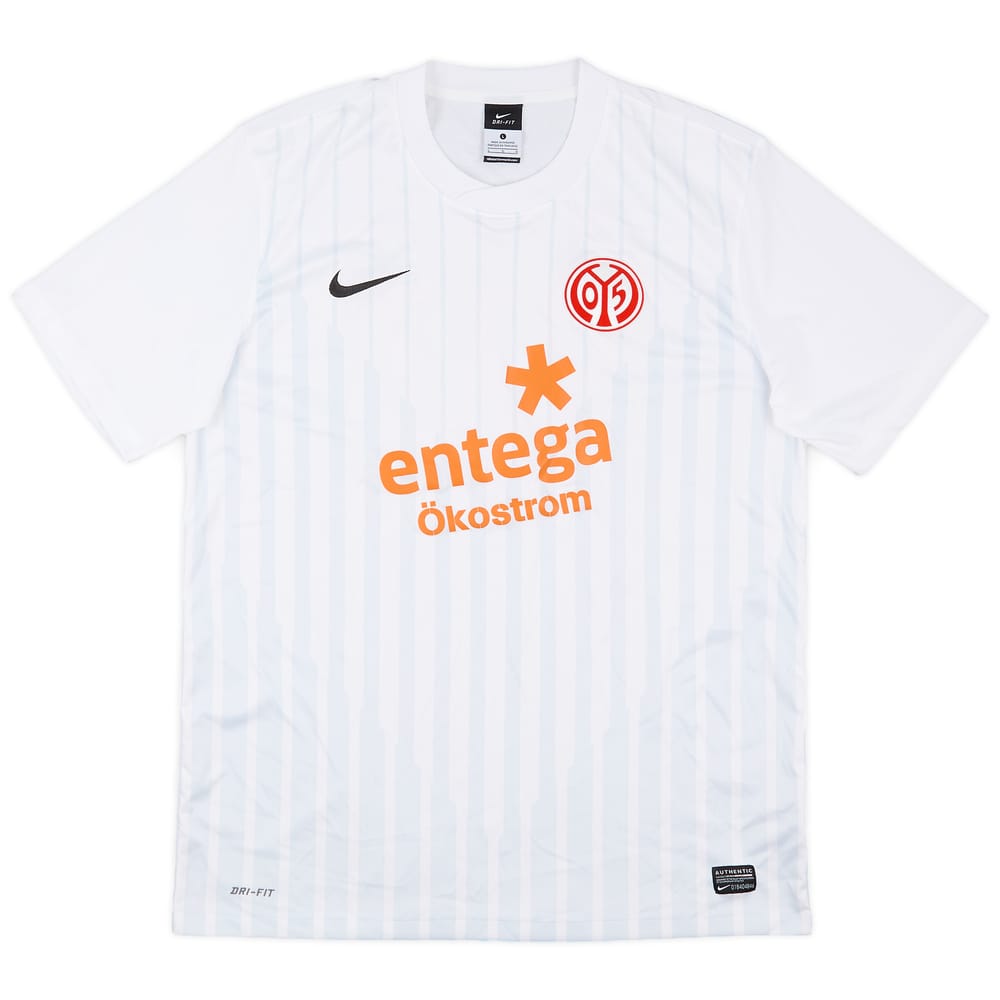 2011-12 Mainz Staff Issue Away Shirt Albert Gronwald U17 - 8/10 - (L)