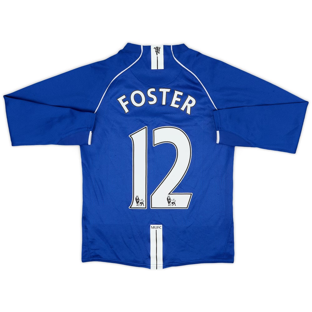 2007-08 Manchester United GK Shirt Foster #12 - 7/10 - (M.Boys)