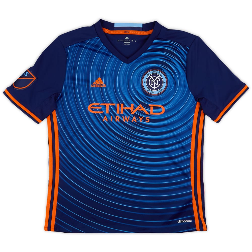 2016-17 New York City Away Shirt - 8/10 - (L.Boys)
