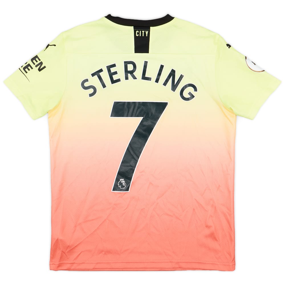 2019-20 Manchester City Third Shirt Sterling #7 - 8/10 - (L.Boys)