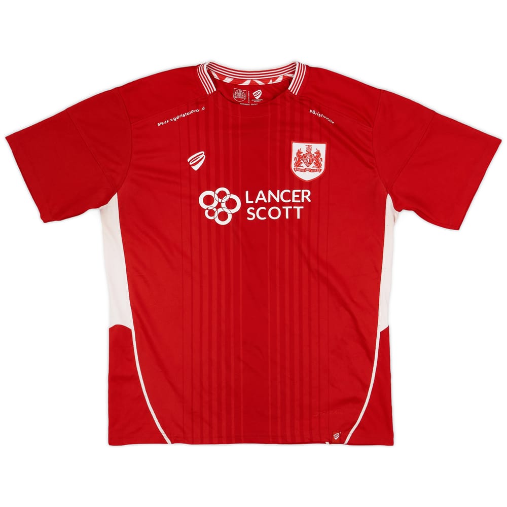 2016-17 Bristol City Home Shirt - 6/10 - (XL)