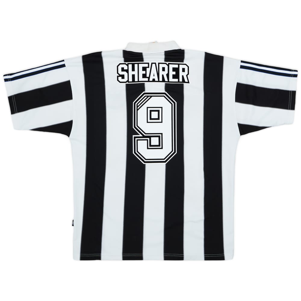 1995-97 Newcastle Home Shirt Shearer #9 - 9/10 - (L)