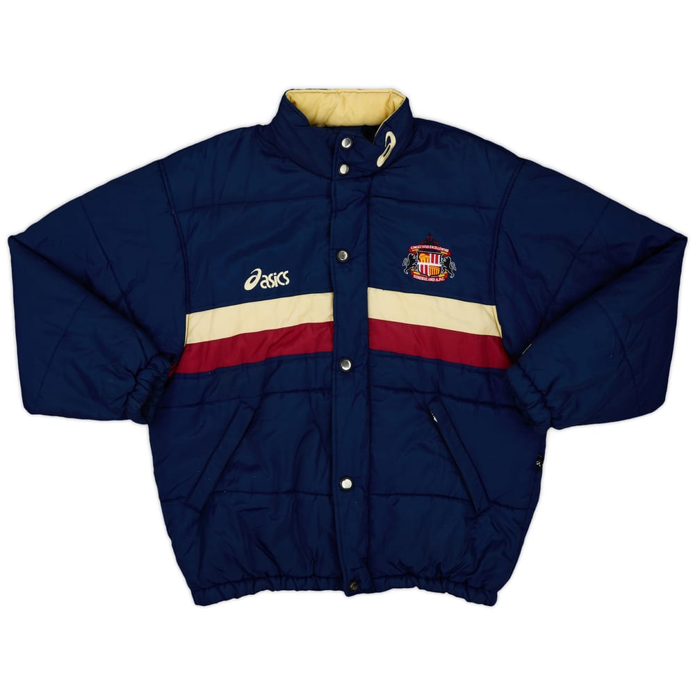 1997-98 Sunderland Asics Padded Bench Coat - 8/10 - (L)