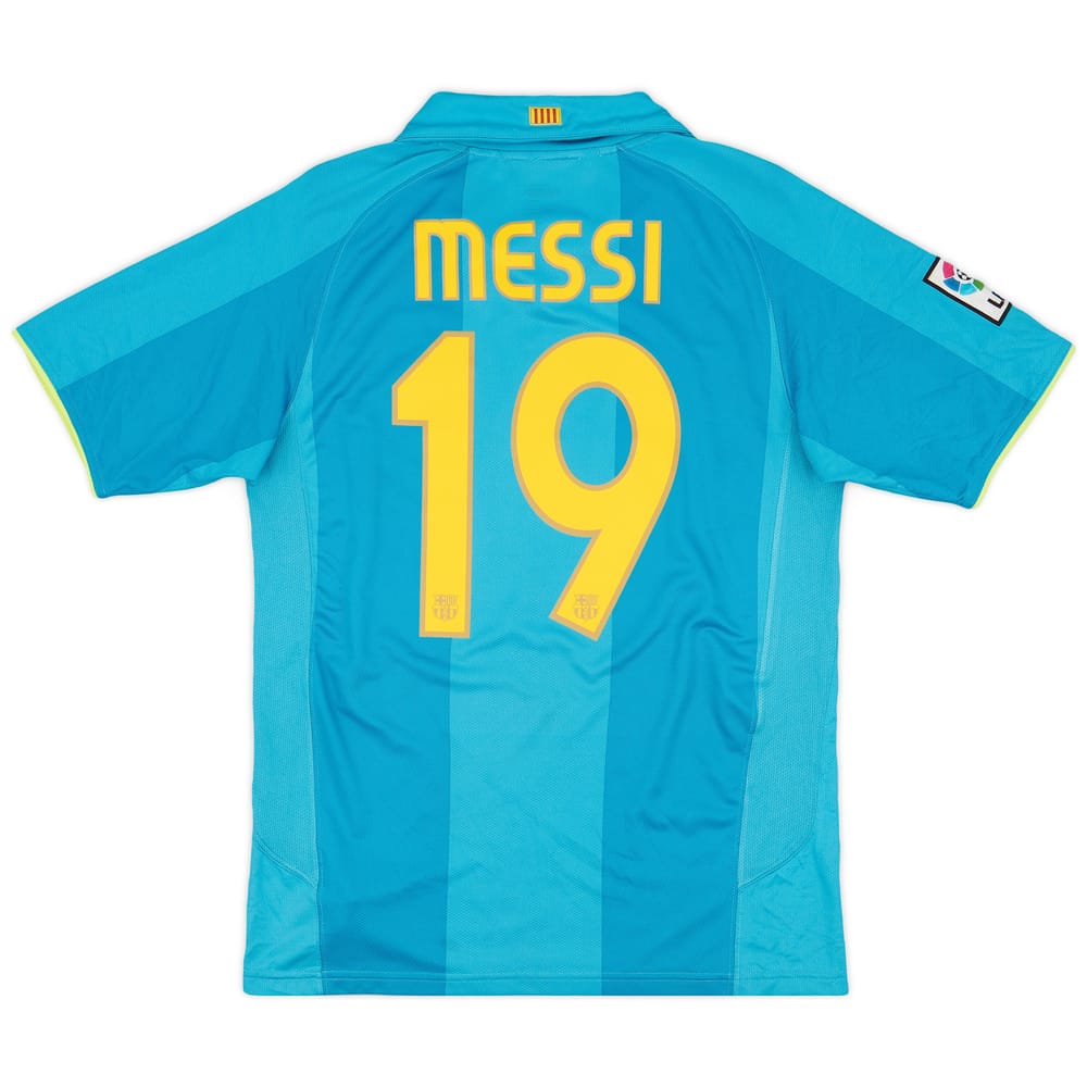 2007-09 Barcelona Away Shirt Messi #19 - 9/10 - (S)