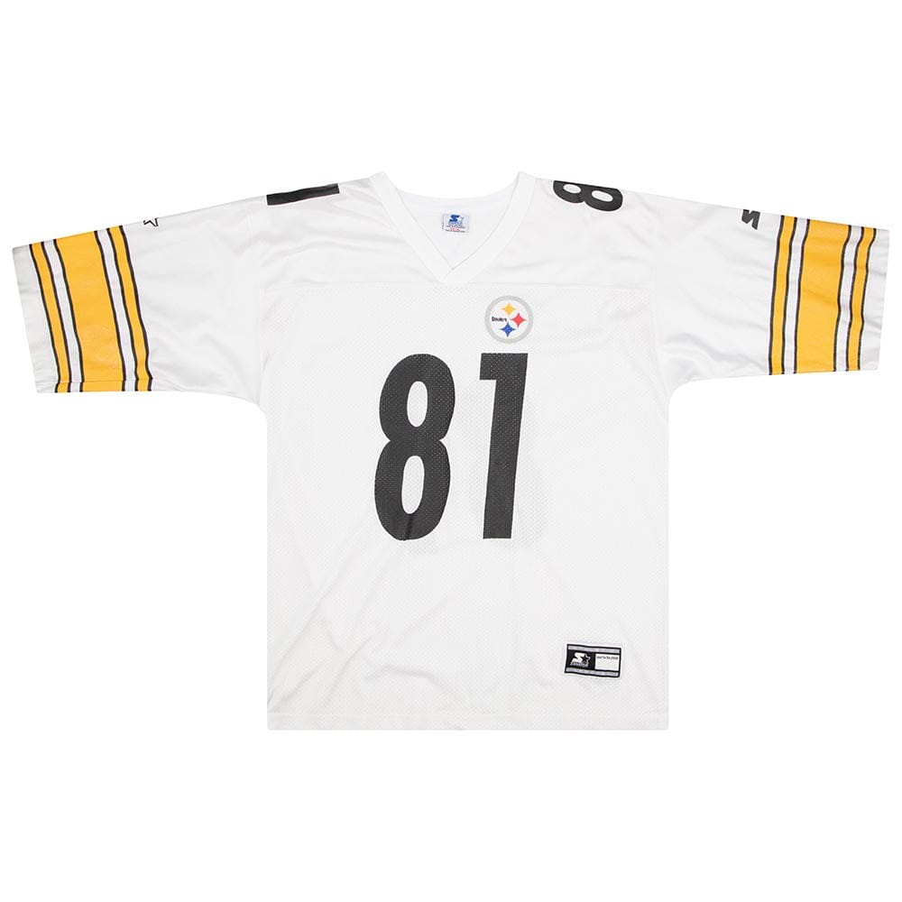 1997-98 Pittsburgh Steelers Johnson #81 Starter Jersey (Away) XL