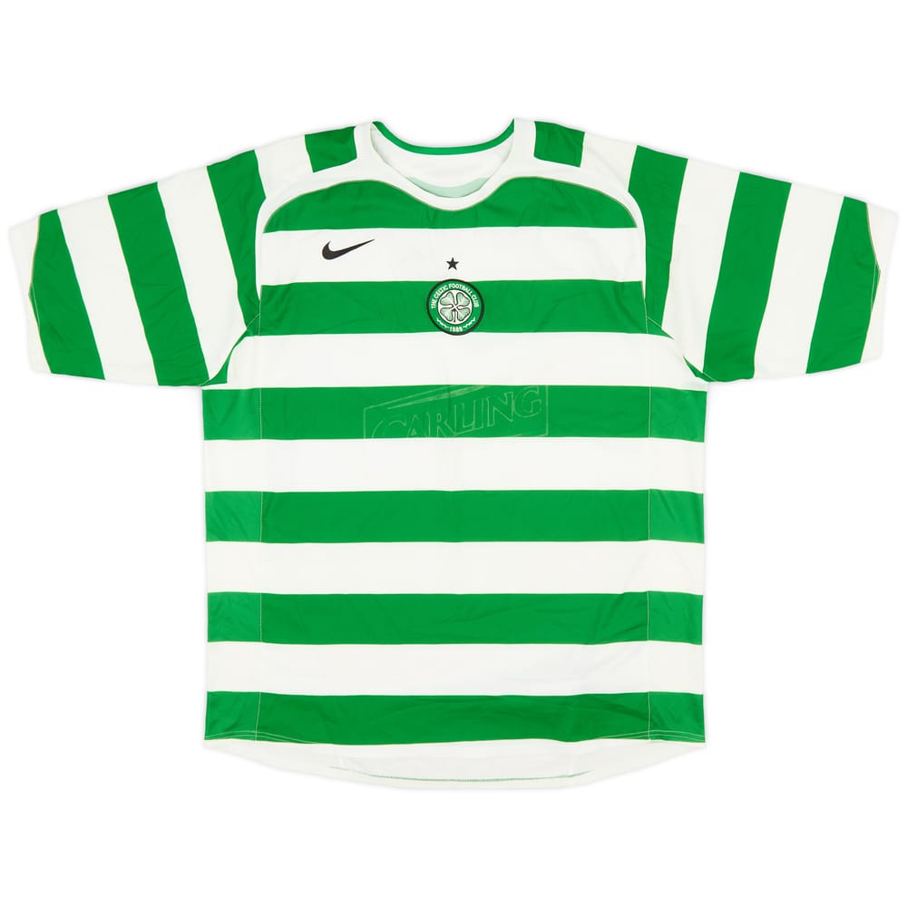 2005-07 Celtic Home Shirt - 4/10 - (XL)
