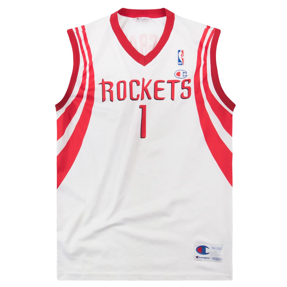 2004-10 Houston Rockets McGrady #1 Champion Jersey (Home) XS